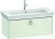 Тумба с раковиной Duravit White Tulip 105 с ручкой, шелковисто-матовый