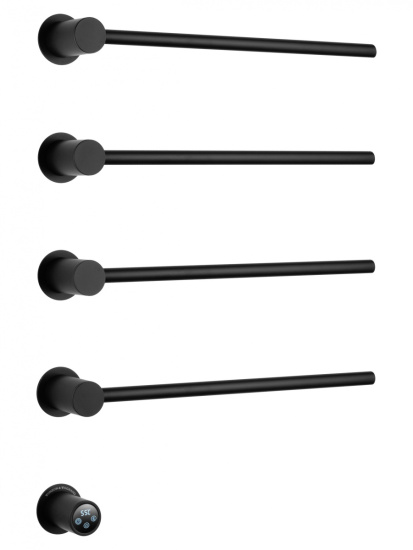 Полотенцесушитель электрический Wonzon & Woghand Hamburg WW-AL314-MB