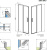 Душевая дверь в нишу Radaway Idea DWJ 120 R Душевая дверь в нишу Radaway Idea DWJ 120 R
