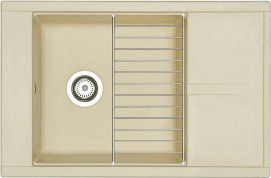 Мойка кухонная AQUATON Делия 78 шампань