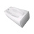 Акриловая ванна Vagnerplast Kleopatra 160x70