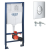 Инсталляция Grohe Rapid SL 38721001 с кнопкой + унитаз подвесной BeWash Aldo BKWHT001480