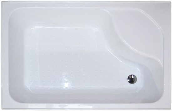 Душевой уголок Royal Bath RB8120BP-C-CH-R с поддоном