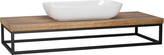 Столешница с раковиной Brevita Rosewood 120