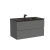Тумба с раковиной Sancos Folk 90 grey soft, раковина CN7002MB