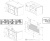 Тумба с раковиной Бриклаер Кристалл 90 софт графит
