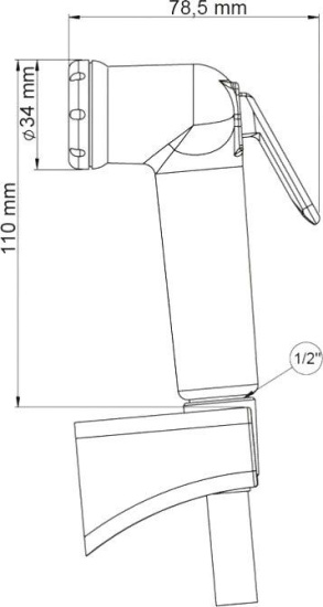 Гигиенический душ GPD STS05