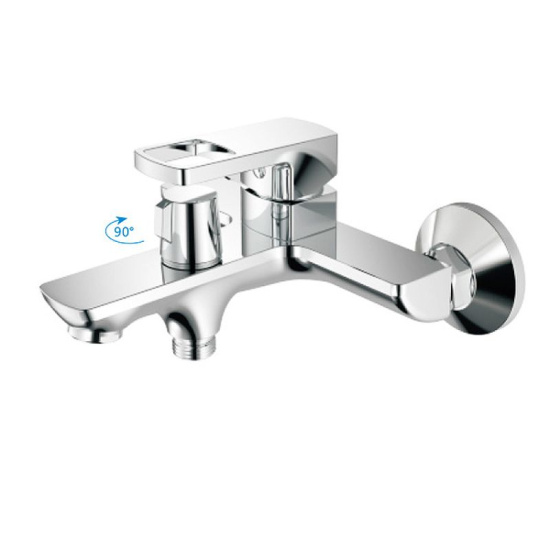 Смеситель для ванны Haiba HB60176 хром