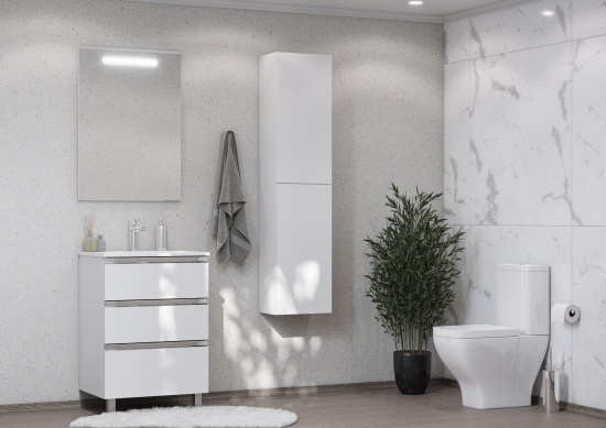 Мебель для ванной Roca The Gap 60 3 ящика, белый глянец