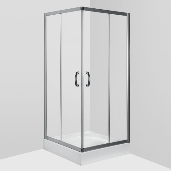 Душевой уголок Am.Pm Bliss L Square Slide 90x90