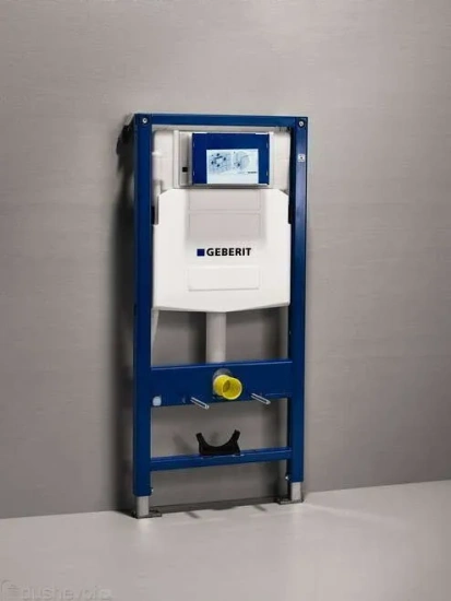 Инсталляция для унитаза Geberit Duofix UP 320 111.300.00.5 с белой кнопкой смыва