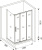 Душевой уголок Good Door Orion WTW+SP-G-CH 130х80
