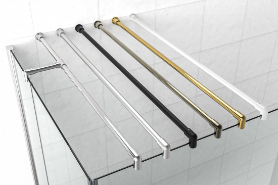 Душевой уголок Vegas Glass EP-Fis LUX 90*80 05 crystalvision R профиль бронза, стекло crystalvision