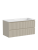 Тумба с раковиной Sancos Snob R 100 Beige Soft правая SNR100RCE, подвесная