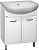 Тумба под раковину Misty Уют 60 прямая белая