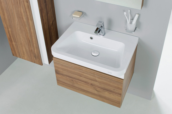 Тумба с раковиной Ravak SD 10° 55 темный орех