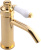 Смеситель для раковины Migliore Ermitage Mini 28575 белый с золотом