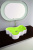 Накладная раковина Disegno Ceramica Splash SH05741001 green Накладная раковина Disegno Ceramica Splash SH05741001 green
