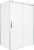 Душевой уголок Good Door Galaxy WTW+SP-C-В 130x90, профиль черный