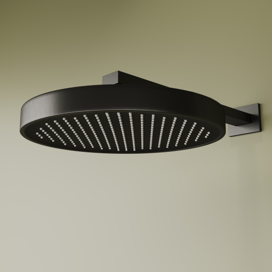 Душевая система SANCOS Space SC3006GMG, вороненная сталь