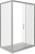 Душевой уголок Good Door Infinity WTW+SP-C-CH 110x90