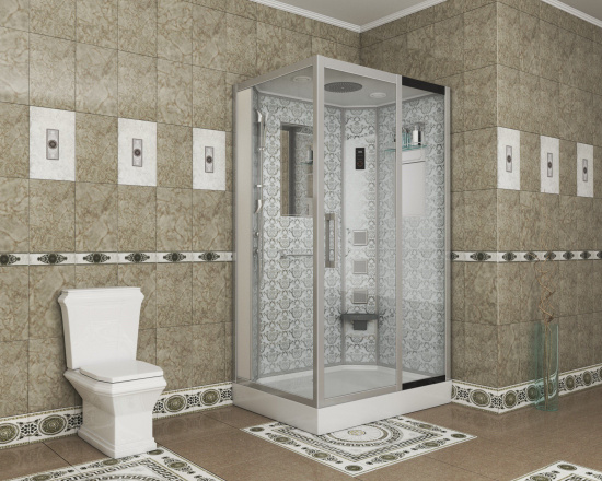 Душевая кабина Niagara Lux NG-7711WR хром, металлик