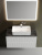 Тумба с раковиной Sancos Snob T 100 Bianco SNT100W, подвесная
