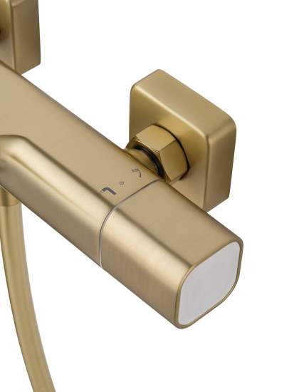 Смеситель для ванны Wonzon & Woghand Solid WW-C2011-A-BG с термостатом