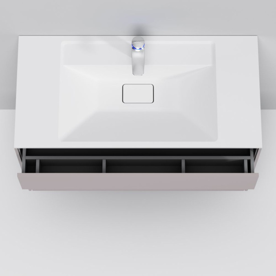 Тумба с раковиной Am.Pm Inspire V2.0 100 элегантный серый