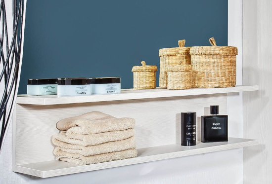 Зеркало Бриклаер Чили 80 светлая лиственница С, с подсветкой