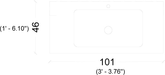 Тумба с раковиной Armadi Art Vallessi Avantgarde Piazza 100, подвесная, белый глянец, хром