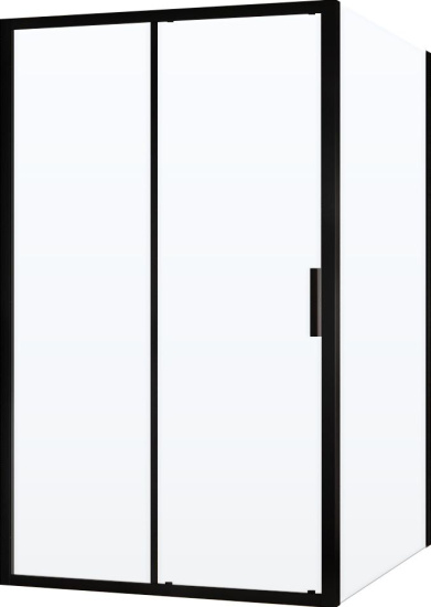 Душевой уголок Ravak BLSDP2 100x80, профиль черный