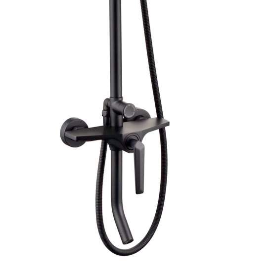 Душевая стойка Grocenberg GB7025BL