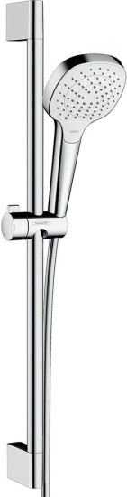 Душевой комплект Hansgrohe Logis 71605000 + душевой гарнитур 26582400 + шланговое подключение