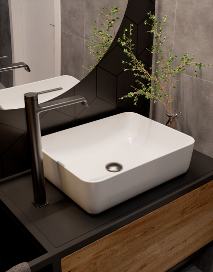 Смеситель для раковины AQUAme Asti AQM6414GM