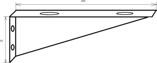 Мебель для ванной Armadi Art Flat 100 подвесная, антрацит матовый