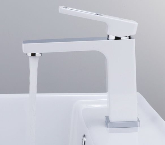 Смеситель для раковины Gappo Futura G1017-8 белый/хром