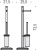 Стойка Colombo Design Portofino B3218.000 Стойка Colombo Design Portofino B3218.000