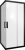 Душевой уголок Stworki Дублин 90x90 см профиль черный матовый Душевой уголок Stworki Дублин 90x90 см профиль черный матовый