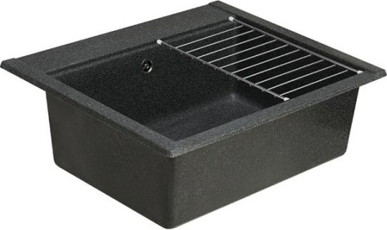 Мойка кухонная AQUATON Делия 60 графит
