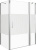 Душевой уголок Good Door Pandora WTW+SP-T-CH 130x90