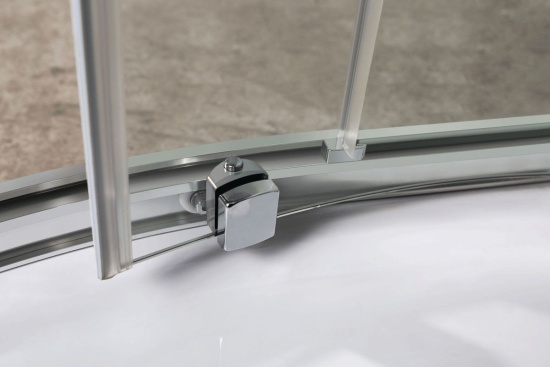 Душевой уголок Vincea Scala VSQ-2SC100CL 100x100, профиль хром, стекло прозрачное