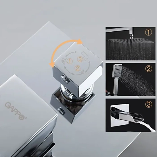 Душевая система Gappo G7107-20