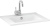 Тумба с раковиной Triton Кристи 52 R, 2 двери, 1 ящик, белая Тумба с раковиной Triton Кристи 52 R, 2 двери, 1 ящик, белая