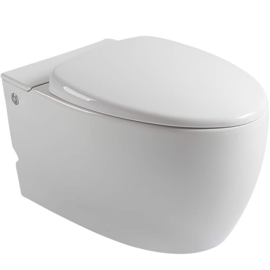 Подвесной унитаз Cerutti SPA Kanin Aria CT7186 с функцией импульсного смыва