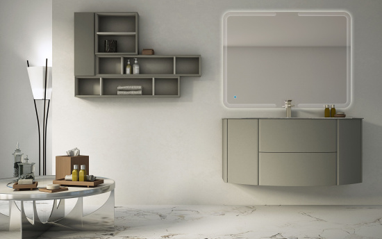 Мебель для ванной Cezares Eden 120 grigio talpa opaco