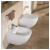 Крышка-сиденье Villeroy & Boch Subway 9M66 S101 с микролифтом, петли хром