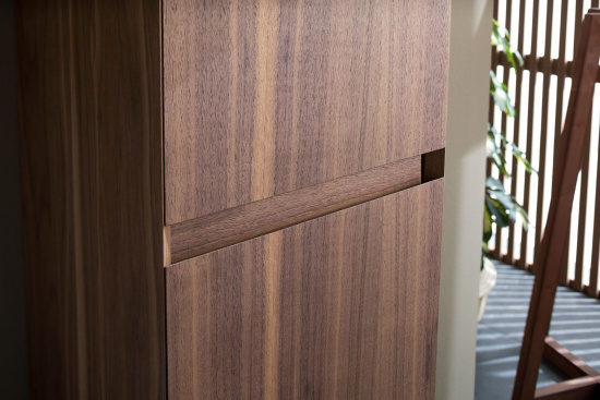 Пенал Aquanet Йорк 35 орех