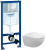 Инсталляция Grohe Rapid SL 38772001 3 в 1 с кнопкой смыва + унитаз подвесной Duravit Architec 2546090064 с сиденьем Architec 0069690000