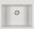 Мойка кухонная Paulmark Kante PM106052-WH белый
